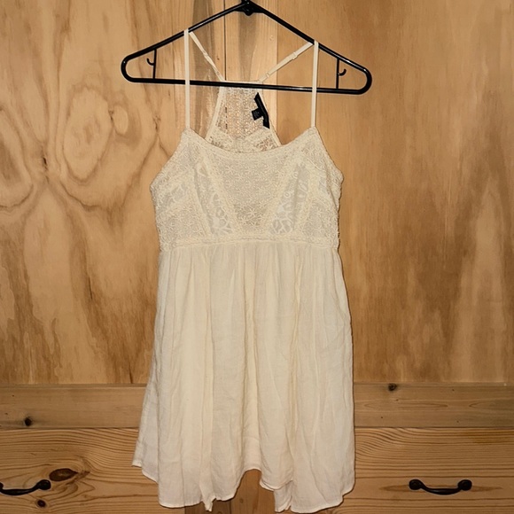 white christmas dresses Osaka Crochet Dress main image 0